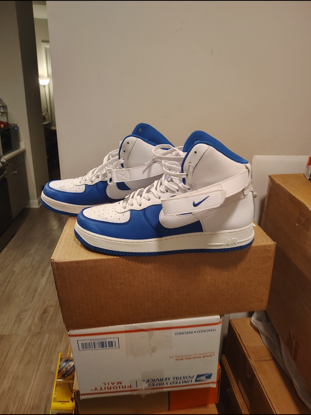 Item description from the seller(WOB). The Size 15 NBA x Nike Air Force 1 '07